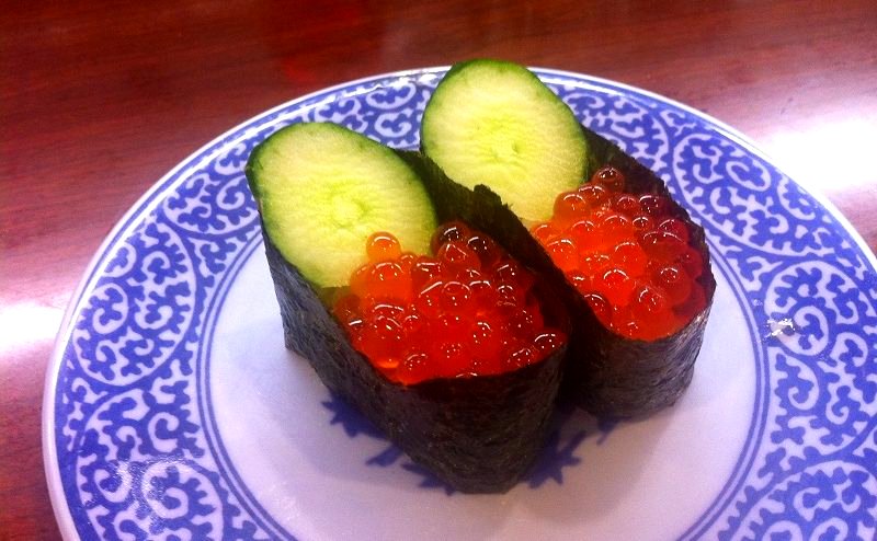 Sushi Expert Explains Why There Are Cheap Veggies on Your Expensive Ikura Sushi