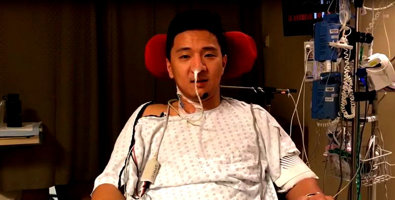 Paralyzed Stroke Victim Crawls to Phone With His Chin, Calls 911 With His Tongue