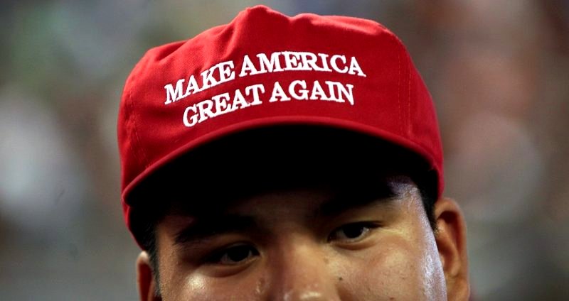 Trumps Supporters Shocked After Discovering Their Caps Are Actually Made in China