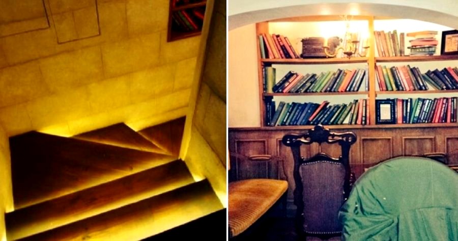Inside The Secret Angel Library Cafe in Japan