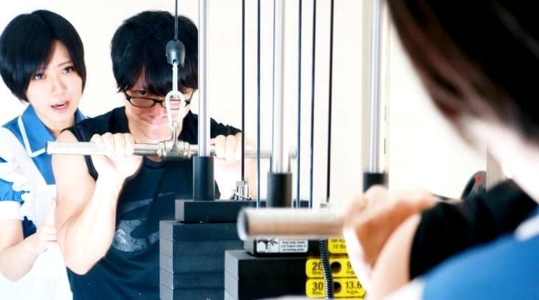 New ‘Maid Gym’ Lets You Workout With The Help of a Cute Japanese Girl