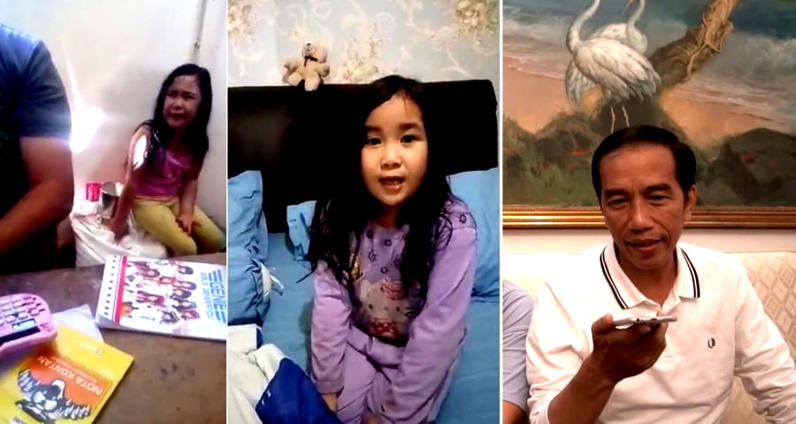 Indonesian President Calls Little Girl Who Wouldn’t Stop Crying Over Him