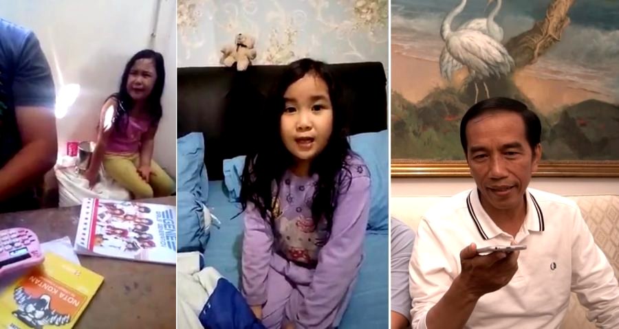 Indonesian President Calls Little Girl Who Wouldn’t Stop Crying Over Him