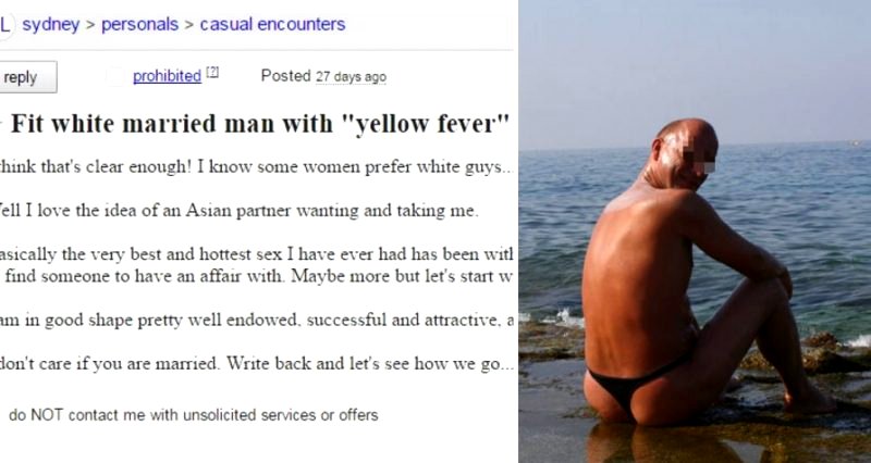 Married White Man With ‘Yellow Fever’ Posts Horrid Ad for Asian Women on Craigslist