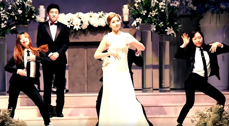 Bride Becomes K-pop Dancing Sensation in South Korea After Viral Wedding Video