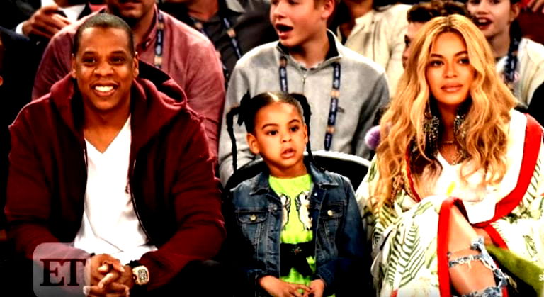 Beyonce Watches NBA All-Star Game Wearing a $21,945 Gucci Kimono