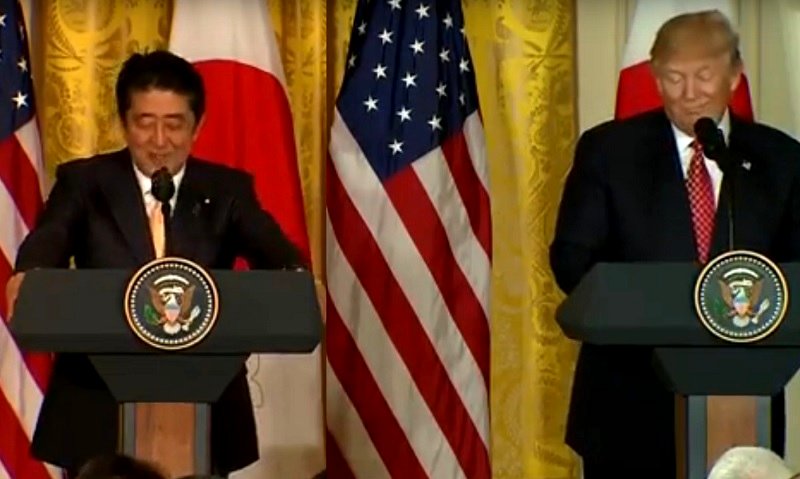 Watch The Hilarious Moment Donald Trump Pretends To Know Japanese