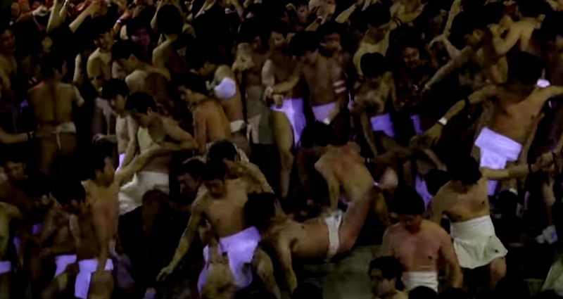 Inside the Japanese Festival Where Half-Naked Men Kill Each Other to Grab Lucky Sticks