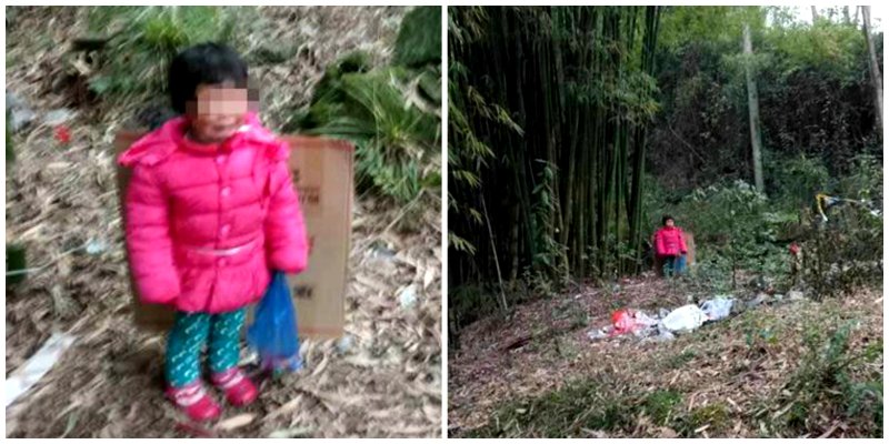 Sorry Excuse for a Dad Abandons His Daughter in a Graveyard on Chinese New Year