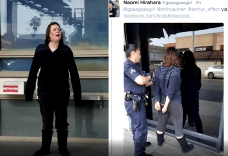 White Woman Who Assaulted Korean Grandma in L.A. Caught on Video Yelling Racial Slur