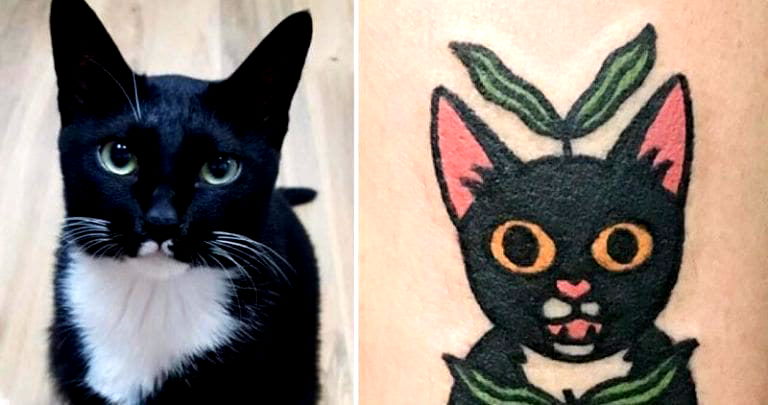 South Korean Artist Turns Pets into Adorable Tattoos