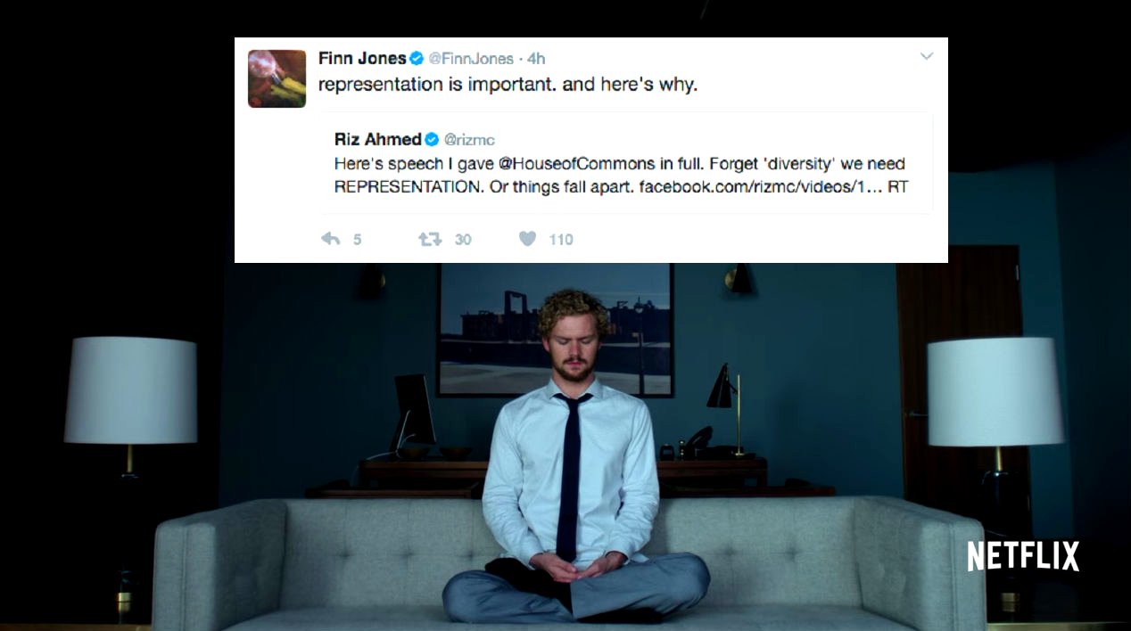 White Actor From ‘Iron Fist’ Briefly Rage Quits Twitter After ‘Whitesplaining’ Asian Representation