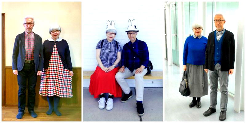 Adorable Japanese Couple Who’s Dressed the Same For 37 Years is Peak Relationship Goals