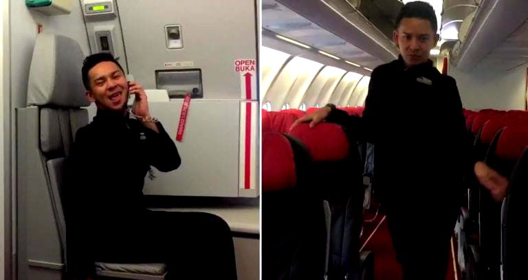 AirAsia Flight Attendant Does the Most Epic Lip Sync of Britney Spears’ ‘Toxic’