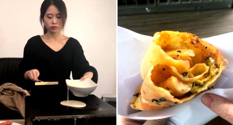 Chinese YouTuber Makes Epic Lunches Using Random Office Supplies