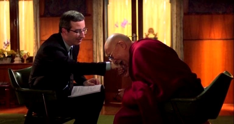 The Dalai Lama Roasts China’s Government During Interview With John Oliver