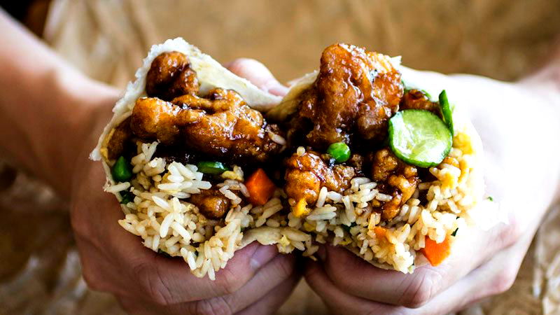 Panda Express Unveils Mexican-Chinese Mashup With Orange Chicken Burrito