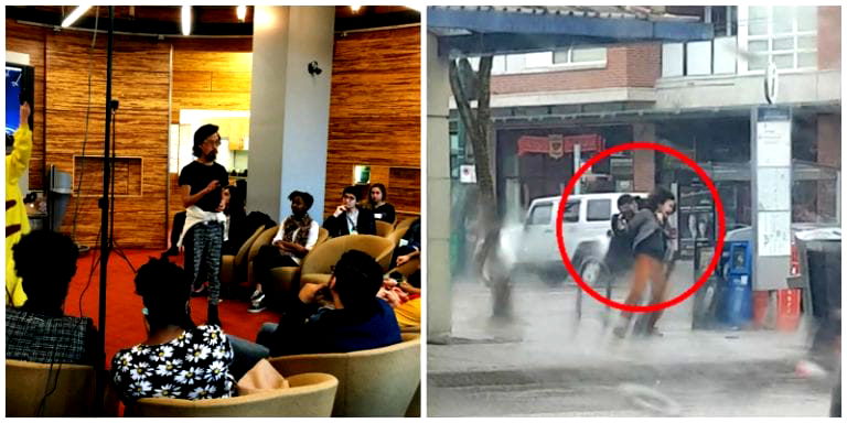 Asian-Canadian Poet Ignored By Bystanders as Stranger Brutally Assaults Him