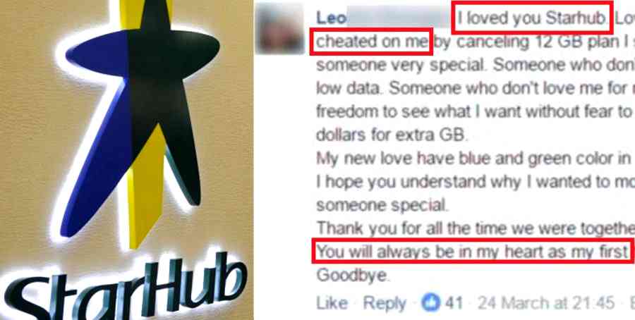 Singaporean Man Pens Hilarious Break Up Letter to Phone Company
