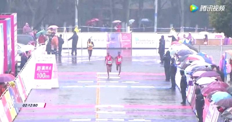Runner Wins Marathon in China After Leading Runners Go the Wrong Way
