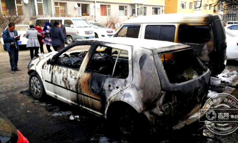 Chinese Woman Burns a Dozen Vehicles After Her Dog Is Hit By a Car