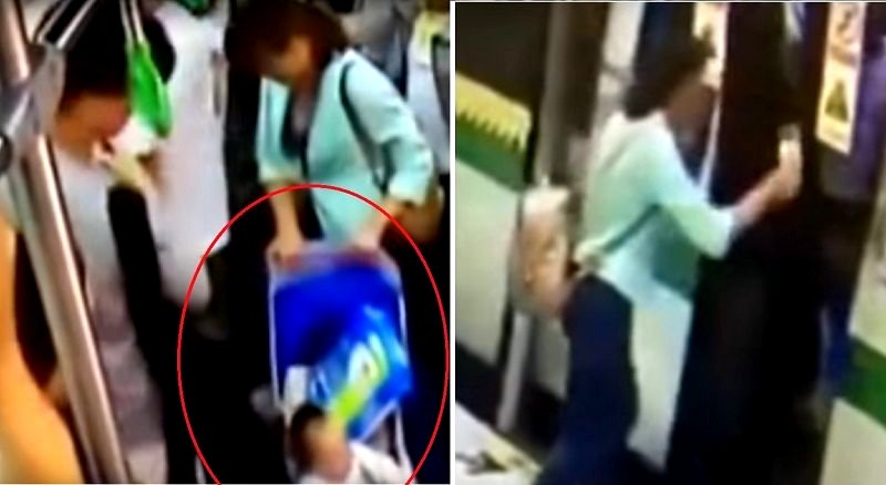 Crowded Train Takes Off with Chinese Woman’s Baby Still Inside