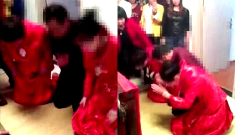 Chinese Groom Marries Two Brides On His Wedding Day