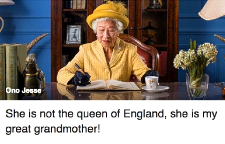 Stylish Chinese Grandma Wins the Internet For Looking Exactly Like the Queen of England