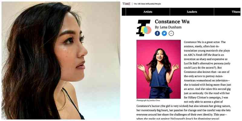 Constance Wu Lands Spot in Time’s ‘100 Most Influential People’