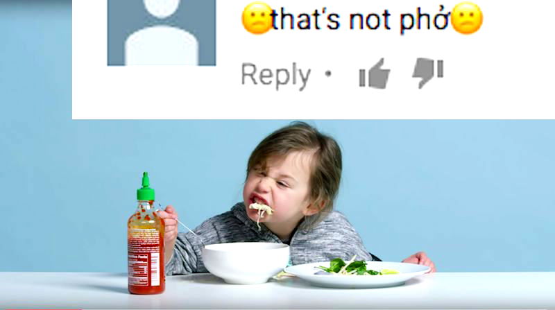 Adorable Video of Kids Trying Vietnamese Food Draws Flack For Making it Look Gross