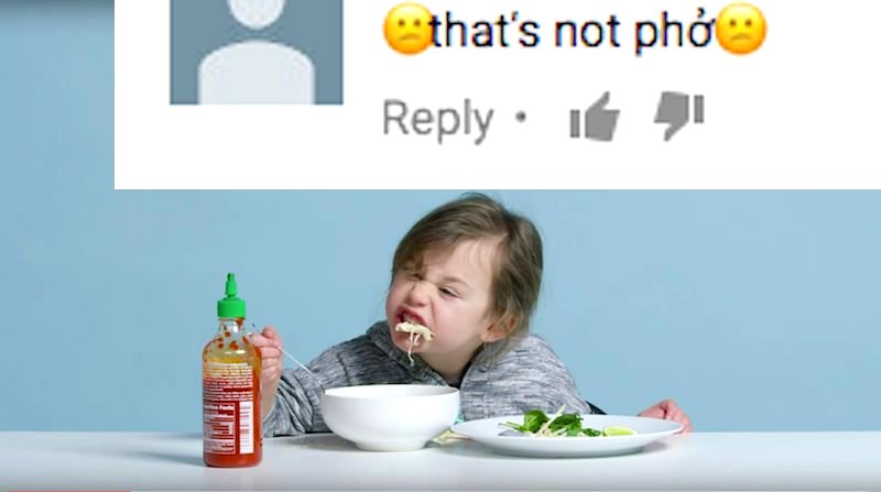 Adorable Video of Kids Trying Vietnamese Food Draws Flack For Making it Look Gross