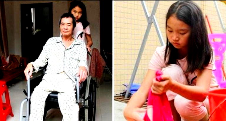 Adopted Chinese Girl Rejects Biological Parents to Stay with Paralyzed Adoptive Father