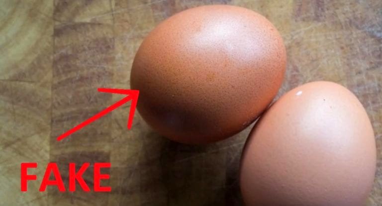 How to Tell Fake Eggs Made in China from Real Ones