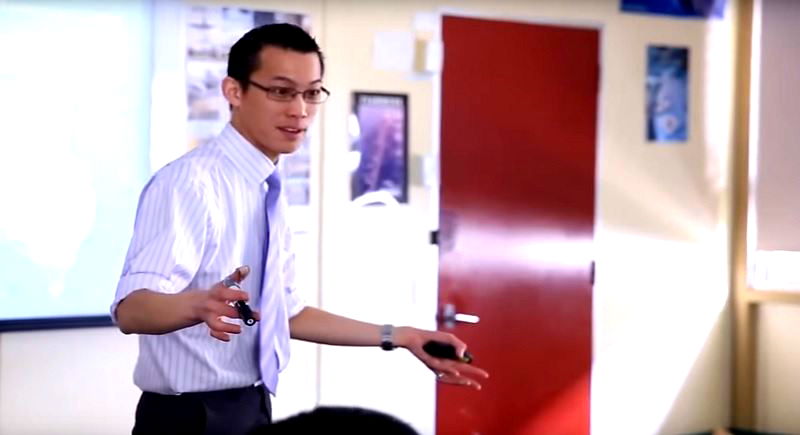 Australia’s Best Math Teacher is a Super Fly Asian Man
