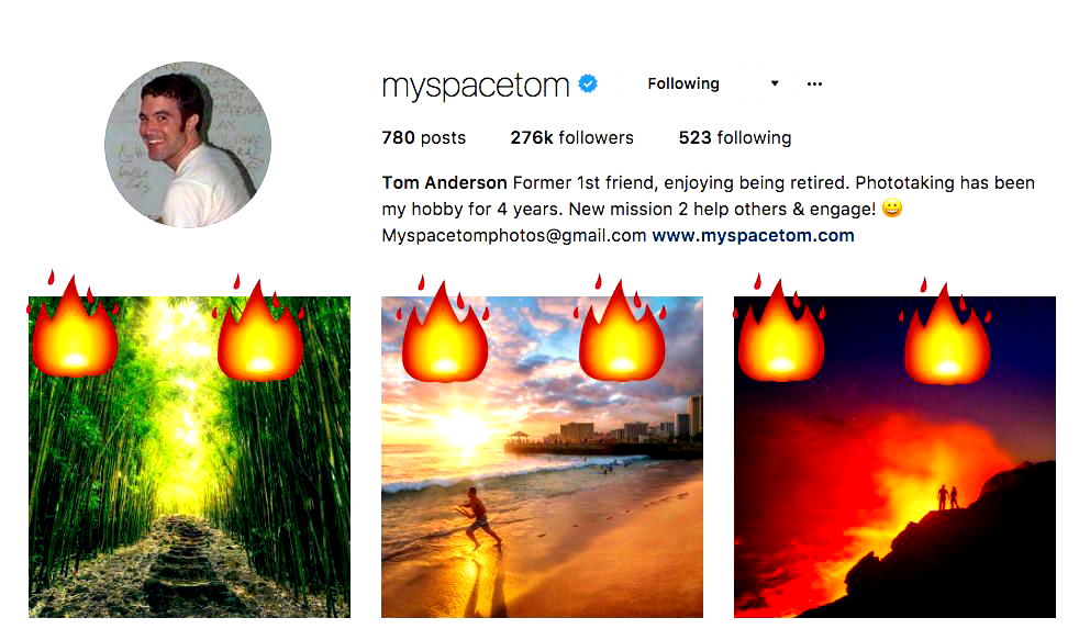 Myspace Tom is Now Retired Traveling in Asia and His Instagram Game is Straight FIRE