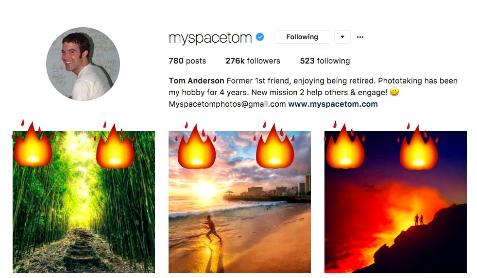 Myspace Tom is Now Retired Traveling in Asia and His Instagram Game is Straight FIRE