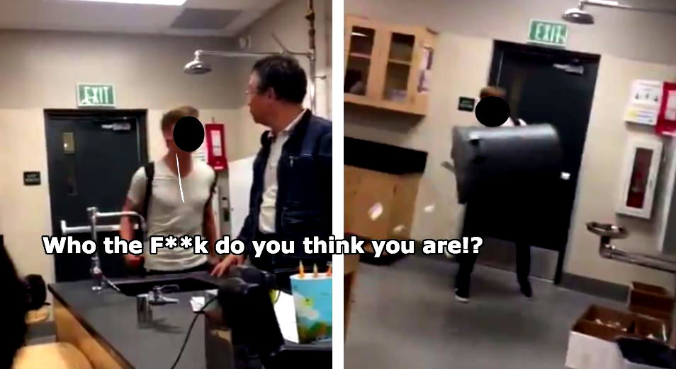 White Student Verbally Assaults Asian Teacher in Shocking Video