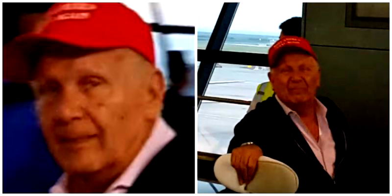 Trump Fan Delays United Flight for 8 Hours After Demanding an Entire Row of Seats for Himself