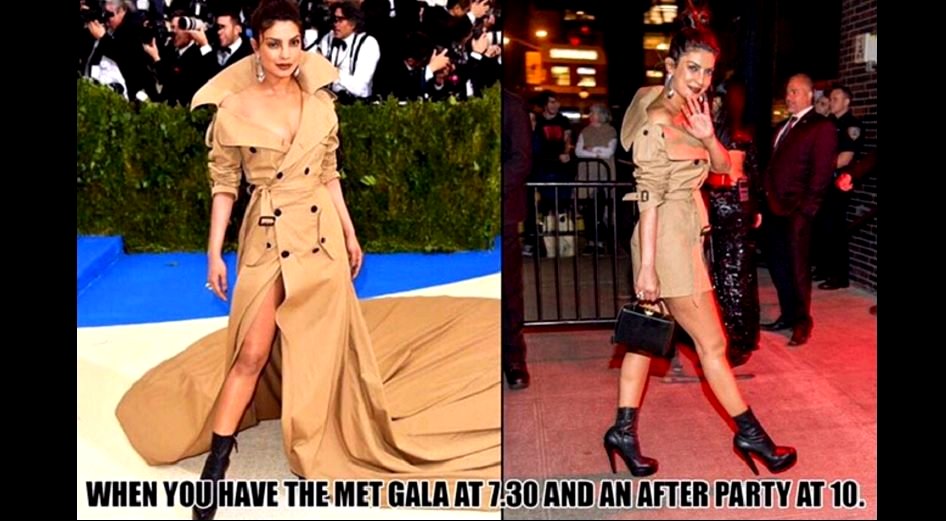 Priyanka Chopra’s Insane Met Gala Dress Spawns Viral Memes