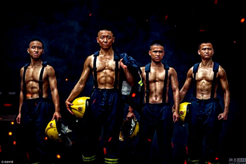 Meet the Hot Guangxi Firefighters That Will Make You Want to Burn Your House Down