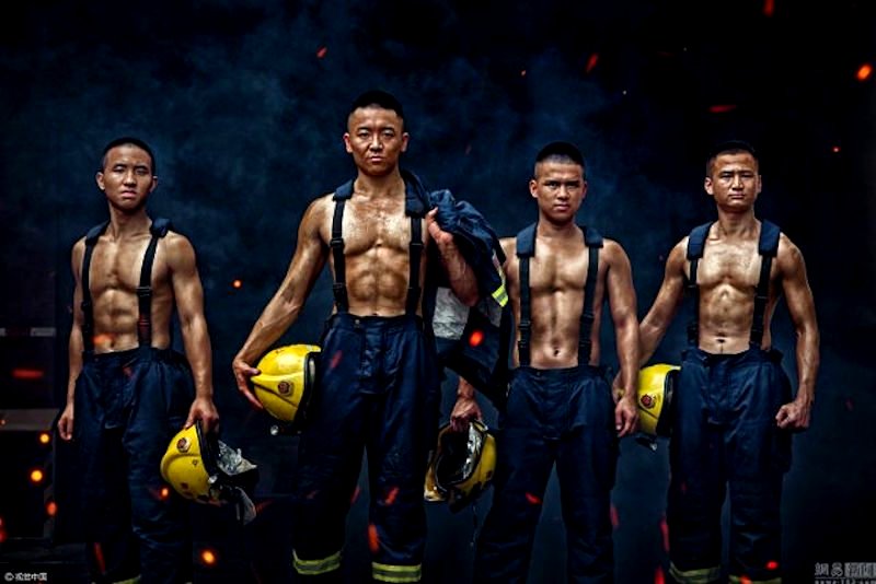 Meet the Hot Guangxi Firefighters That Will Make You Want to Burn Your House Down