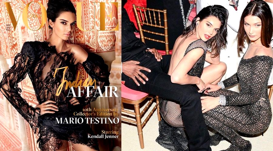 Vogue India Sparks Outrage For Featuring Kendall Jenner on 10-Year Anniversary Cover