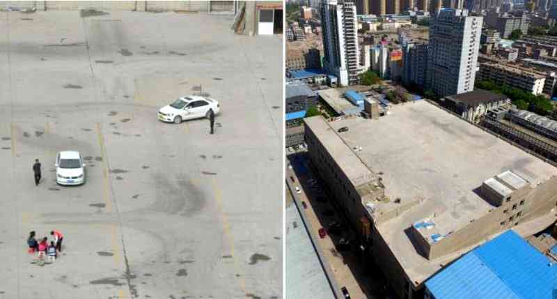 Rooftop Driving School in China Shuts Down For Very Obvious Reasons