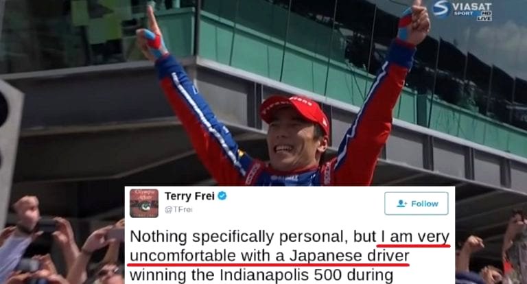 Takuma Sato Winning the Indy 500 is Proof Asians Can Actually Drive Better Than White People