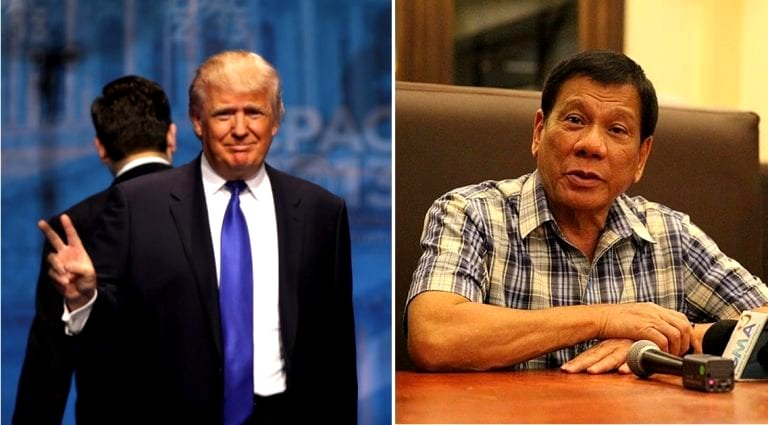 Donald Trump Invites Philippine President Rodrigo Duterte to the White House