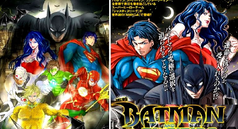 Justice League Gets Full Manga Makeover For New Japanese Series