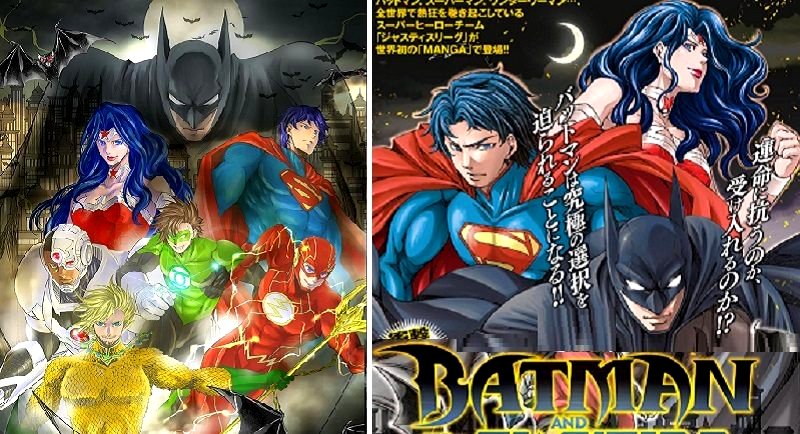 Justice League Gets Full Manga Makeover For New Japanese Series
