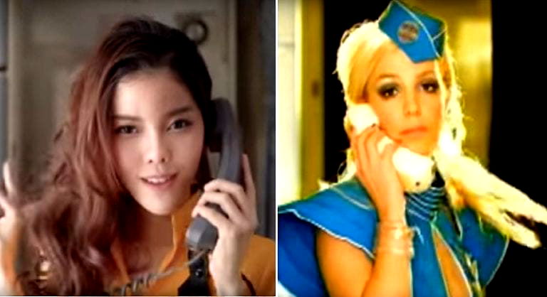 Thai Flight Attendants Welcome Britney Spears By Recreating ‘Toxic’ Music Video