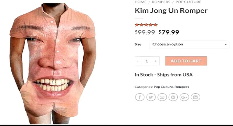 Kim Jong-Un Romper is Now the Worst Thing on the Planet