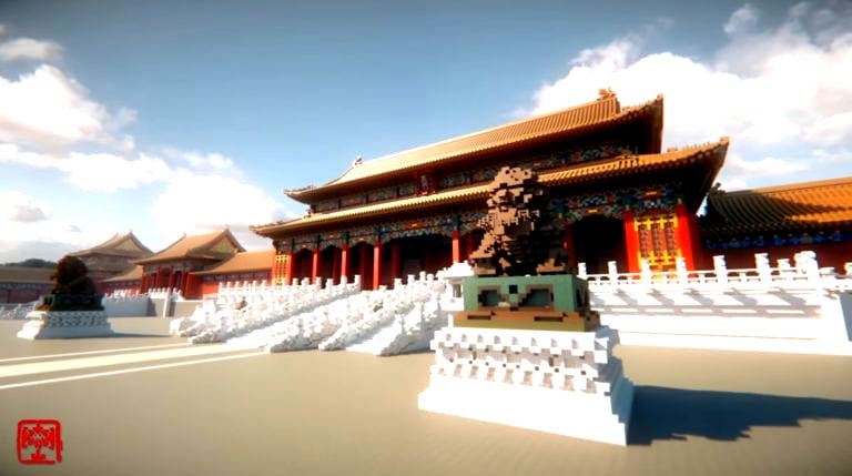 Minecraft Players Spent 2 Years Meticulously Recreating China’s Forbidden City